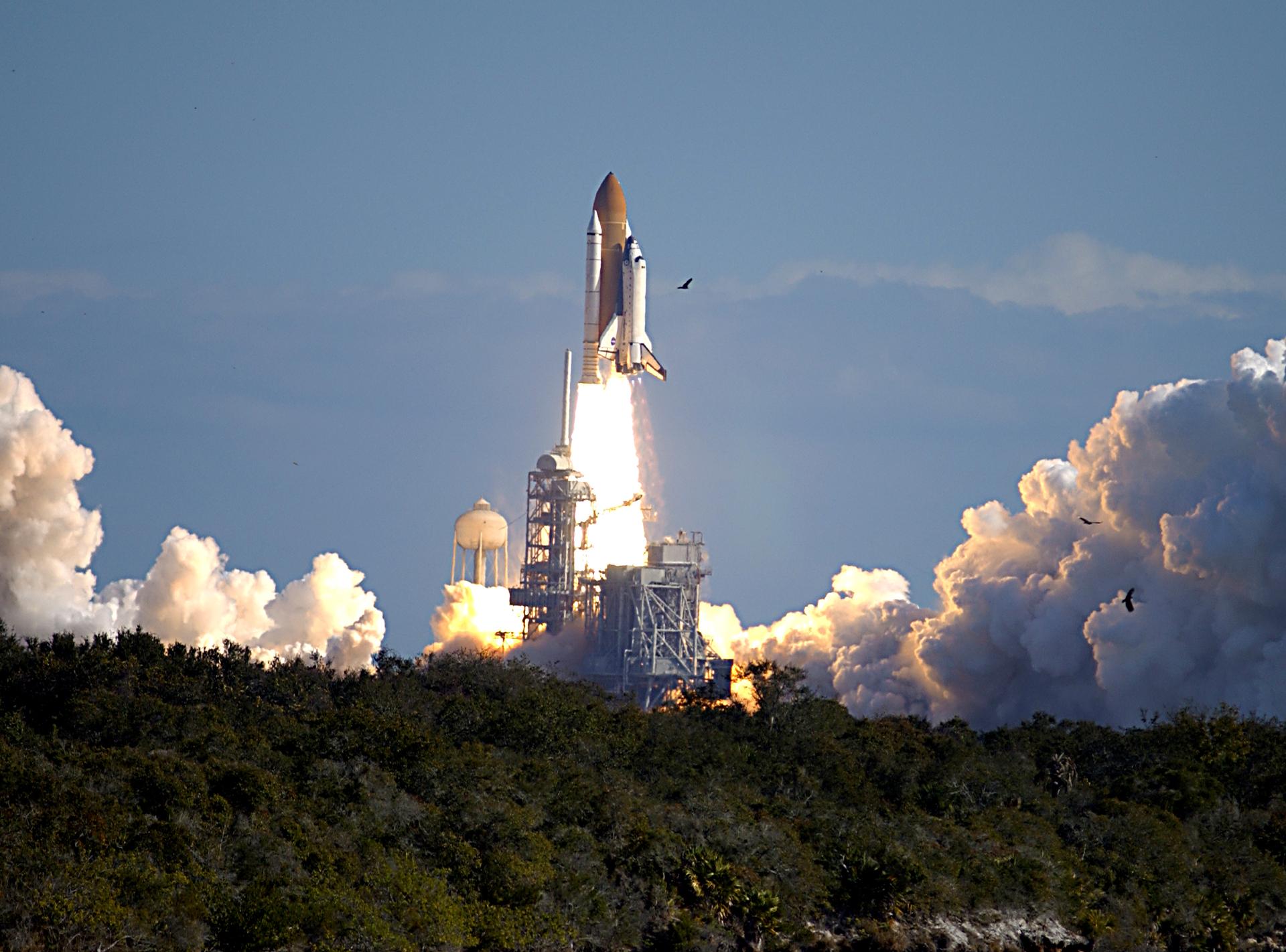 Launch of the Space Shuttle for STS-107