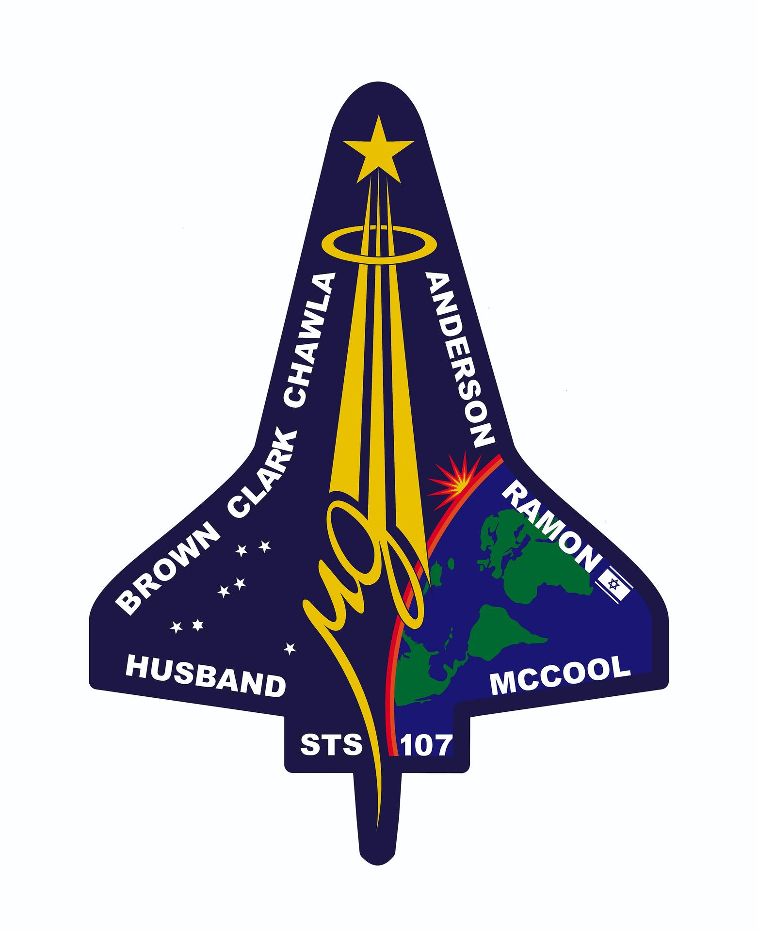 STS-107 mission insignia