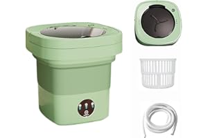 ORCHID M®Portable Washing Machine and Dryer,Mini Washing Machine With Spinner,Modes Deep Cleaning, Suitable For Apartments, D