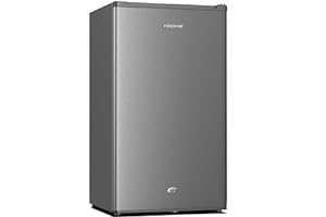 KROME 120L Gross Single Door Refrigerator, Ideal for Small Spaces,Compact Freezer,Reversible Door, Mini Fridge Suitable for K