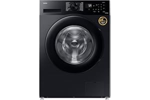 Samsung 9 kg Front Load Washing Machine, WW90CGC04DABGU, Black, EcoBubble and Hygiene Steam, 20 Year Warranty on Digital Inve