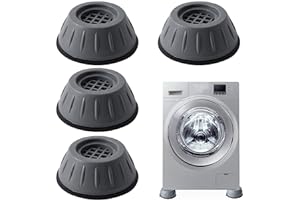 SKY-TOUCH 4pcs Anti Vibration Pads for Washer Dryer Shock and Noise Cancellation, Washing Machine Stand to Prevent Shifting, 