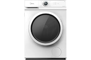 Midea 6KG Front Load Washing Machine with Lunar Dial, 1000 RPM, 15 Programs, Fully Automatic Washer, Digital LED Display, Chi