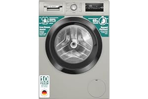 Bosch Front Load Washing Machine 8Kg Series 4, German Engineering, Reload Function, Speed perfect, Active water plus, Silver 