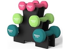 PROIRON Neoprene Dumbbells Weights Exercise & Fitness Dumbbells in 1kg 1.5kg 2kg 3kg 4kg 5kg 8kg 10kg Pair