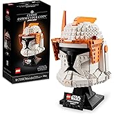 LEGO Star Wars Clone Commander Cody Helmet 75350 Collectible Set for Adults, The Clone Wars Memorabilia, Collection Gift Idea