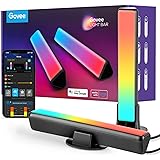 Govee Smart LED Light Bars, Work with Alexa and Google Assistant, RGBICWW WiFi TV Backlights with Scene and Music Modes for C