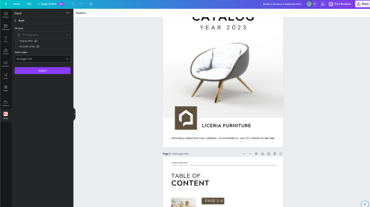 Export Issuu Publication to Canva