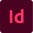 Pink InDesign logo
