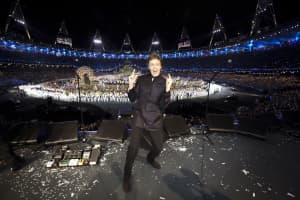 Paul McCartney’s Boots, Worn on Stage at the London Olympics, to Go up for Auction