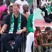Harry and Meghan arrived in Nigeria on Friday to champion the Invictus Games.