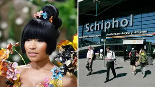 Nicki Minaj has been arrested on suspicion on carrying drugs at Amsterdam Airport throwing her show at the troubled Co-Op Live Arena tonight into turmoil.