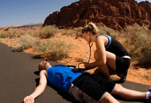 Know the signs and symptoms of heat cramps, heat rash, heat exhaustion, and heat stroke.