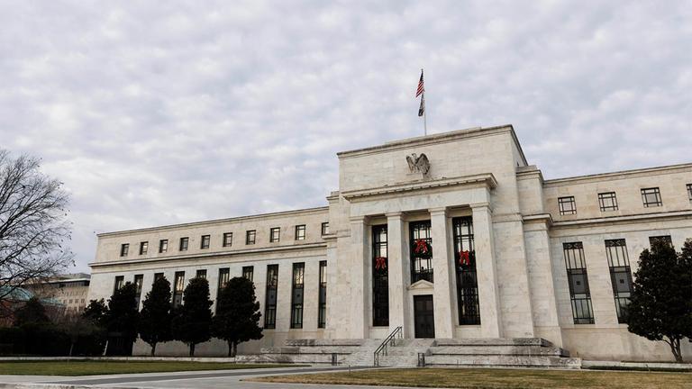 Das Gebäude der US-Notenbank Federal Reserve (Fed).