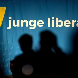 Schriftzug der Jungen Liberalen - Die "JuLis" sind junge FDP-Mitglieder.