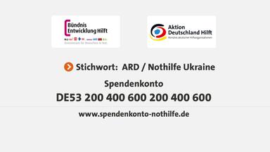 Spendentafel Nothilfe Ukraine