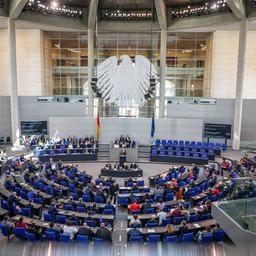 Blick ins Plenum des Bundestags.