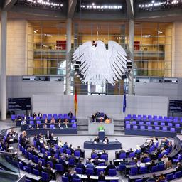 Sitzung des Bundestages am 12. April 2024.