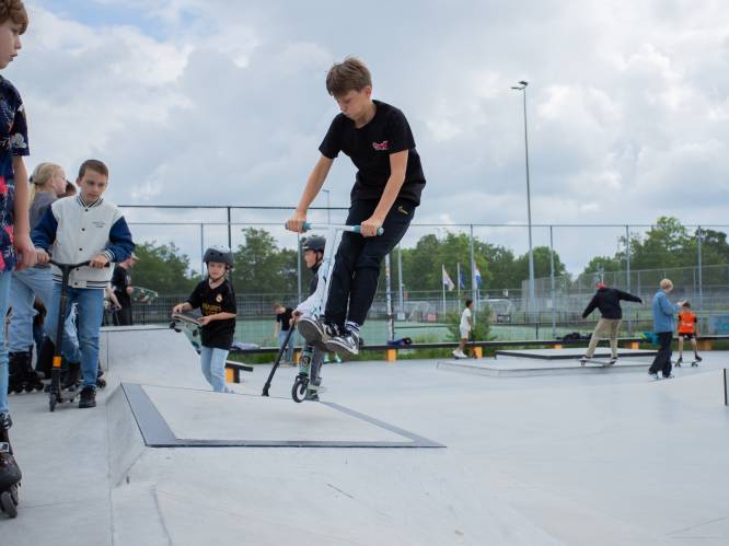 Het nieuwe skatepark in Terneuzen is écht goed glad