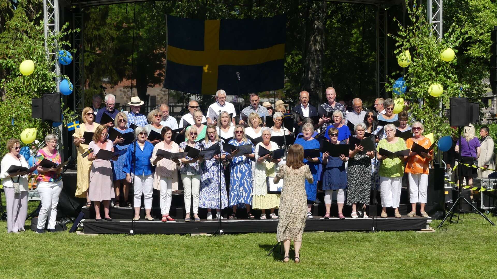 Det blir som vanligt nationaldagsfirande i Kanalparken. Bilden togs i samband med förra årets firande.
