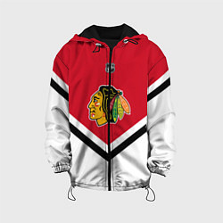 Куртка с капюшоном детская NHL: Chicago Blackhawks, цвет: 3D-черный