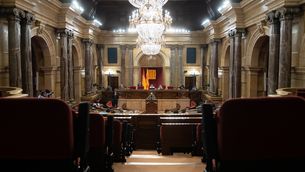 El Parlament de Catalunya, durant un ple (Europa Press/David Zorrakino)