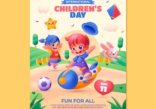 день защиты детей плакат