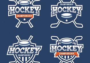 логотип хоккей