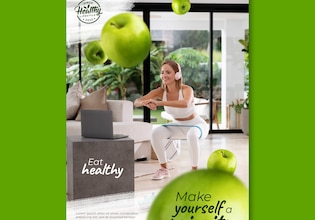 плакат здоровый образ жизни