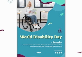 день инвалидов плакат