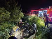 1 dead, another injured as car falls into ditch on Jeju Island 