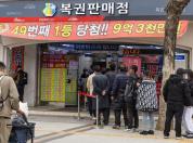 Lottery ticket sales surge as more Koreans seek quick wins 