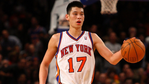 Jeremy Lin in action for the New York Knicks