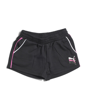 Little Girls Power Pack French Terry Cotton Shorts
