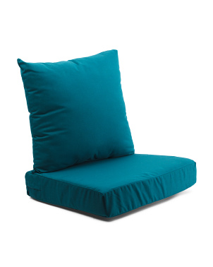 Made In Usa 2pc Deep Seat Cushion Set