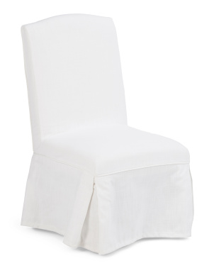 Cushioned Dining Chair With Slipcover
