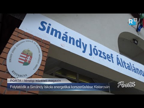 Folytatódik a Kistarcsai Simándy József Általános Iskola épületének energetikai korszerűsítése