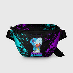Поясная сумка BRAWL STARS LEON SHARK, цвет: 3D-принт