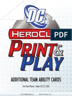 Heroclix - Additional Team Abilities - DC