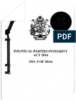 POLITICAL PARTIES INTEGRITY ACT 2014pdf