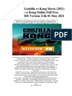 (123movies) Godzilla Vs Kong Movie (2021) Godzilla Vs Kong Online Full Free Download - HD - Version @4k 01 May 2021