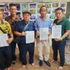 Members of communities in Baram and Mulu with the petition.