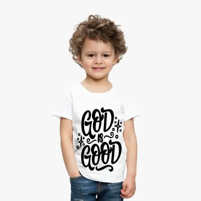 jesus shirt kids god is good
