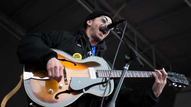 The "March For Our Lives" rally in Portland's Pioneer Square was capped off by a performance from Portugal. the Man, and featured special appearances by Black Thought of The Roots and the Vernon Elementary School Choir. (KATU photo by Tristan Fortsch, KATU News on March 24, 2018)