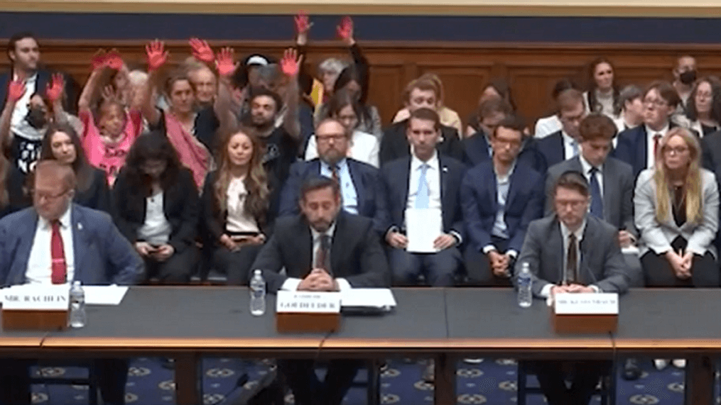Students testified before the House Judiciary Subcommittee on the Constitution and Limited Government about antisemitism on college campuses, May 15, 2024. (YouTube)