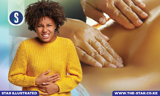 Cramps are pain in the lower belly in some girls and women during period time.