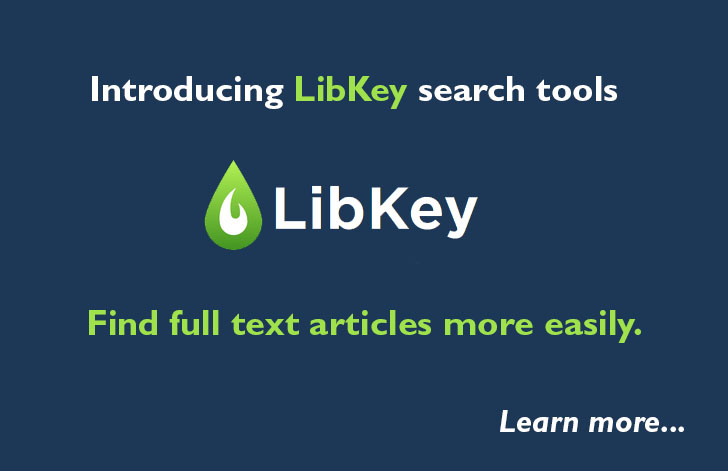 Learn about LibKey search tools