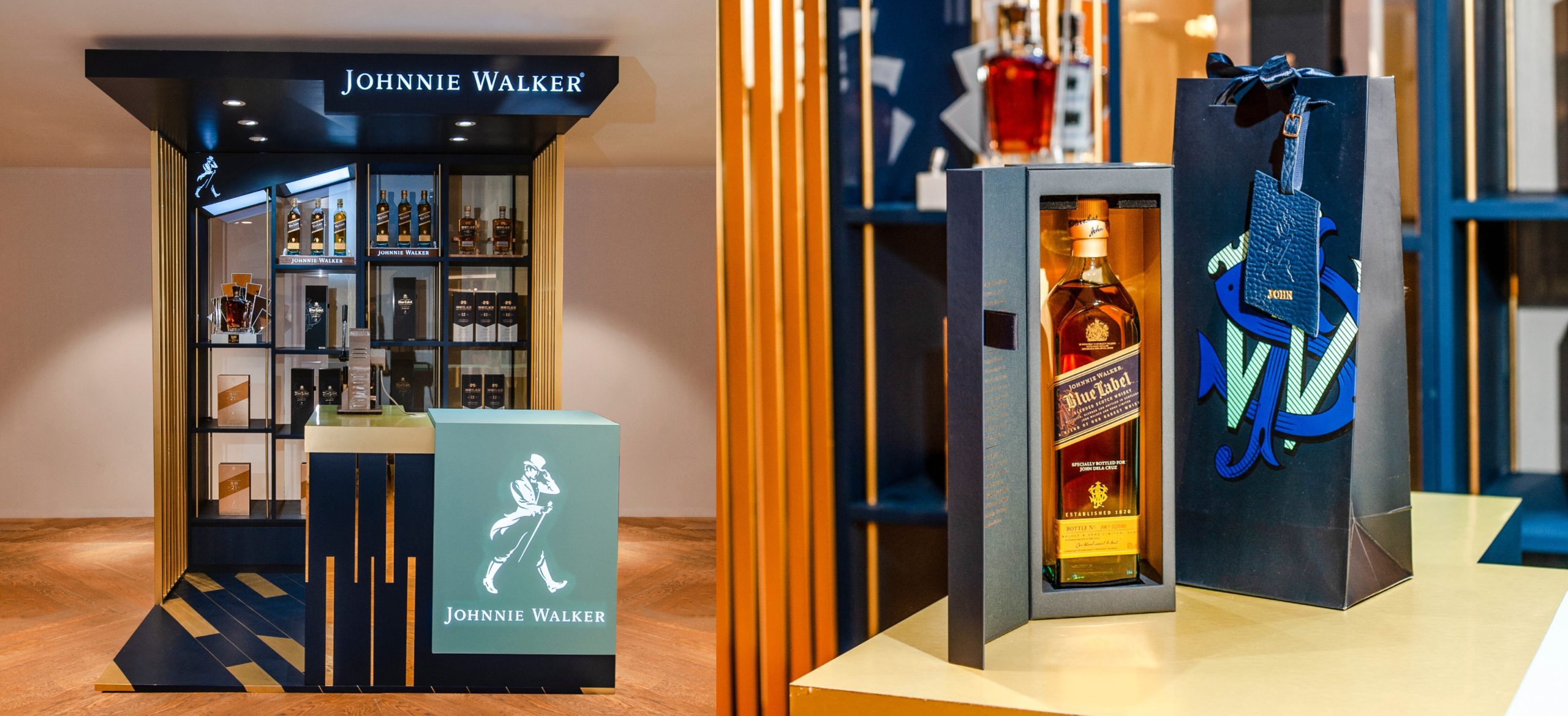 Diageo brings Johnnie Walker Luxury Boutique to Shangri-La Plaza with bespoke gifting services