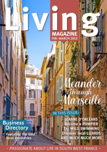 Front cover of Living Magazine Feb 23