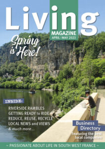 Living Magazine cover April 23